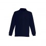 Polo ML Bleu marine SANS LOGO